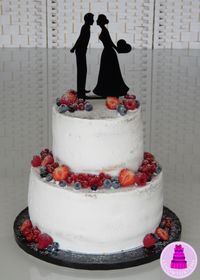 Semi-naked Wedding Cake (4)